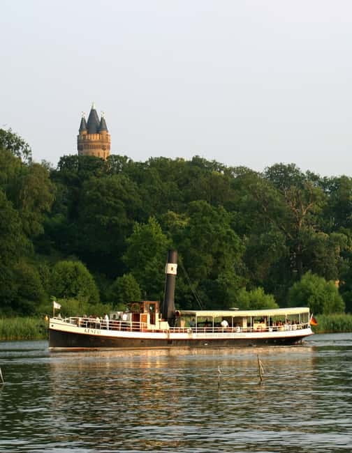 Potsdam: Original steam ship Gustav from 1908. Coal-fired, boat tour - The Unique Charm of Potsdam’s Steamship Experience