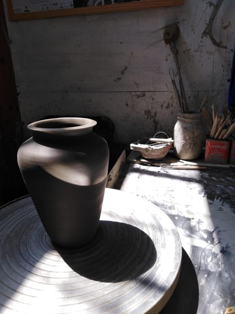 Pottery wheel workshop in Mugello, Tuscany. - Who Might Not Find It a Perfect Fit?