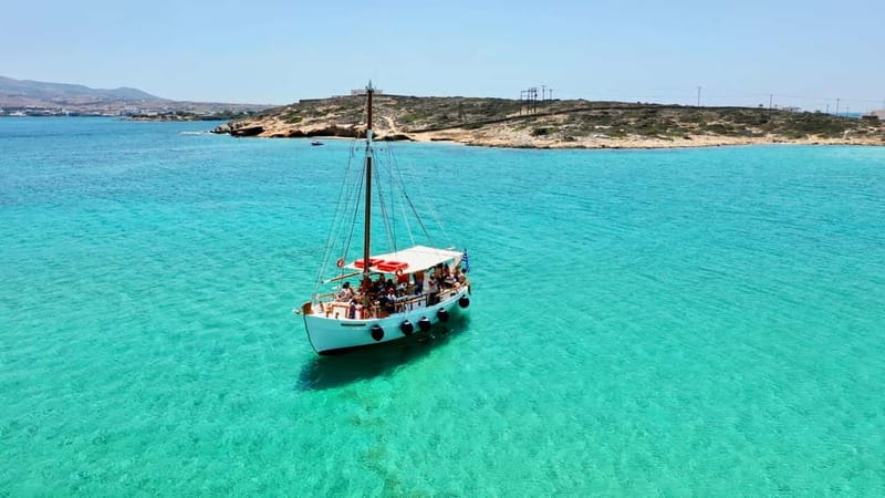 Pounta: Paros & Antiparos Cruise, Swimming & Seafood Lunch - A Complete Portrait of the Paros & Antiparos Cruise