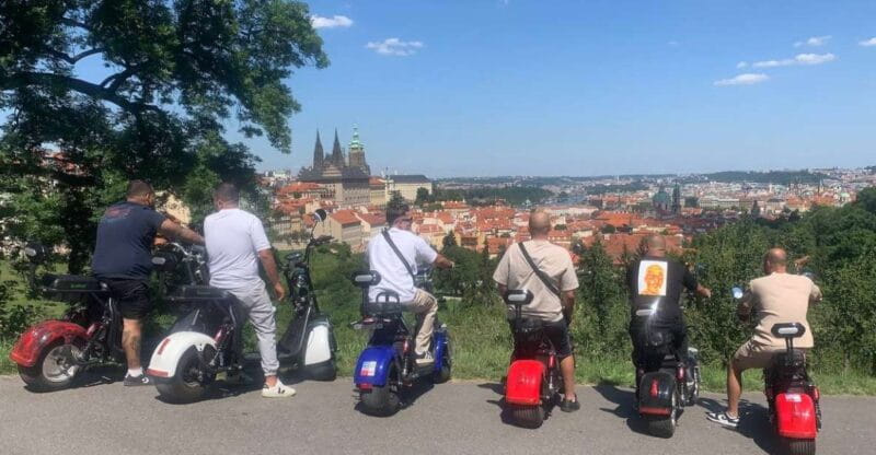 Prague 3 Hours Grand Fat-tire E-scooter Tour - Key Points / Takeaways