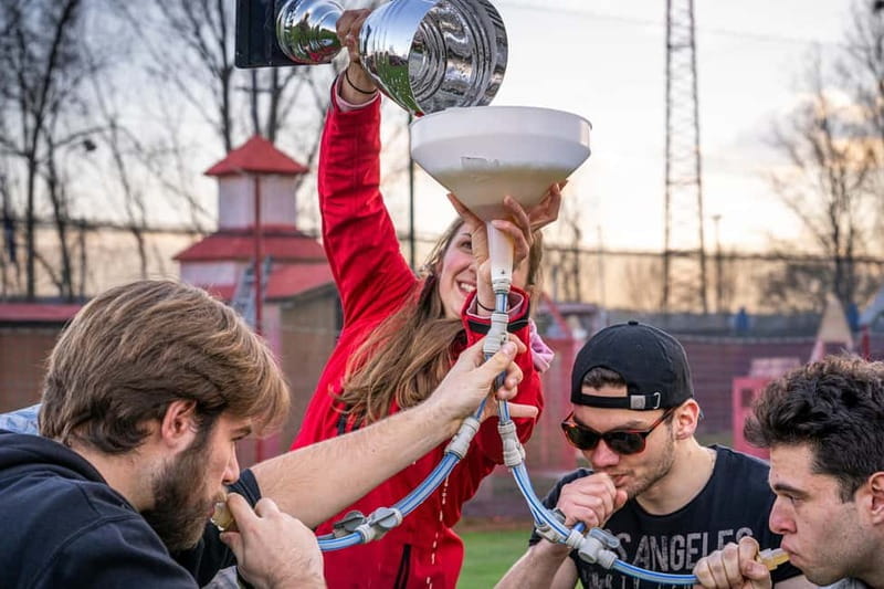 Prague: Beer Olympics with Unlimited Drinks - Key points / Takeaways