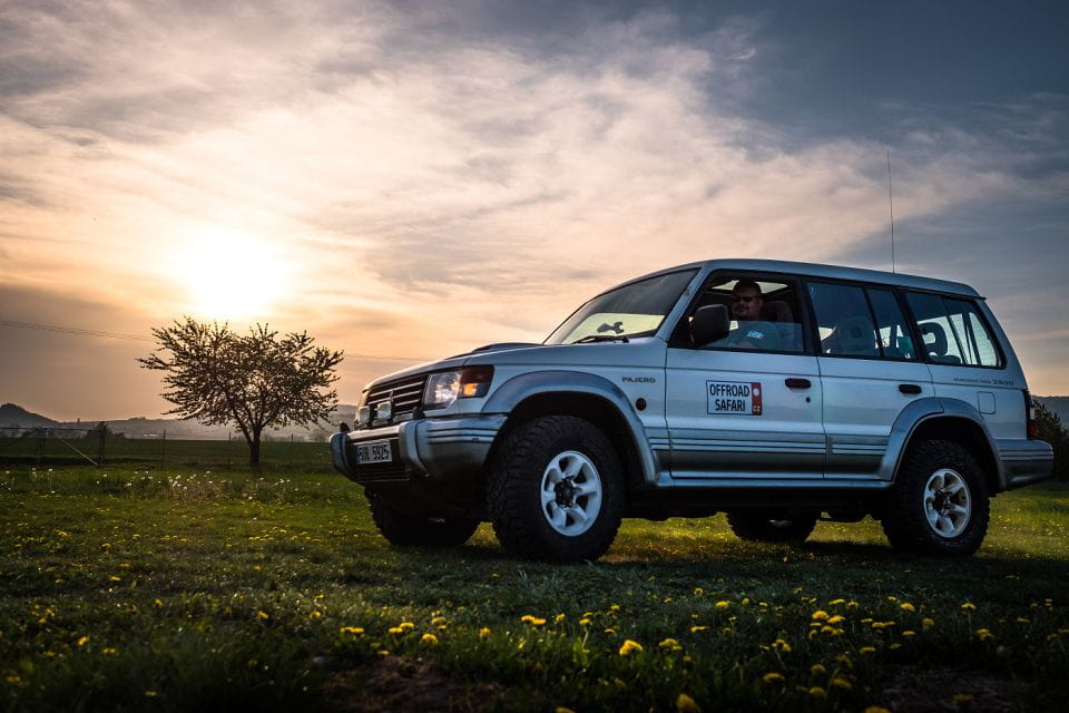 Prague: Bohemian Uplands Garnet Panning&Animal Farm 4WD Tour - Visiting the Local Farm