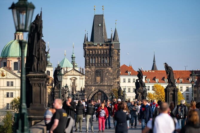 Prague Charles Bridge Tower Admission Ticket And Audioguide - Key Points / Takeaways