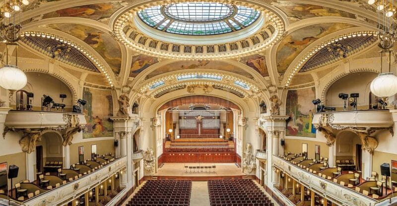 Prague: Classical Concerts at Smetana Hall, Municipal House - The Architecture and Atmosphere