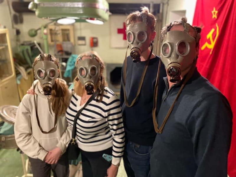 Prague: Communism and Bunker Tour with 70s Canteen Lunch - Entering the Nuclear Bunker: A Step Back to the 1950s