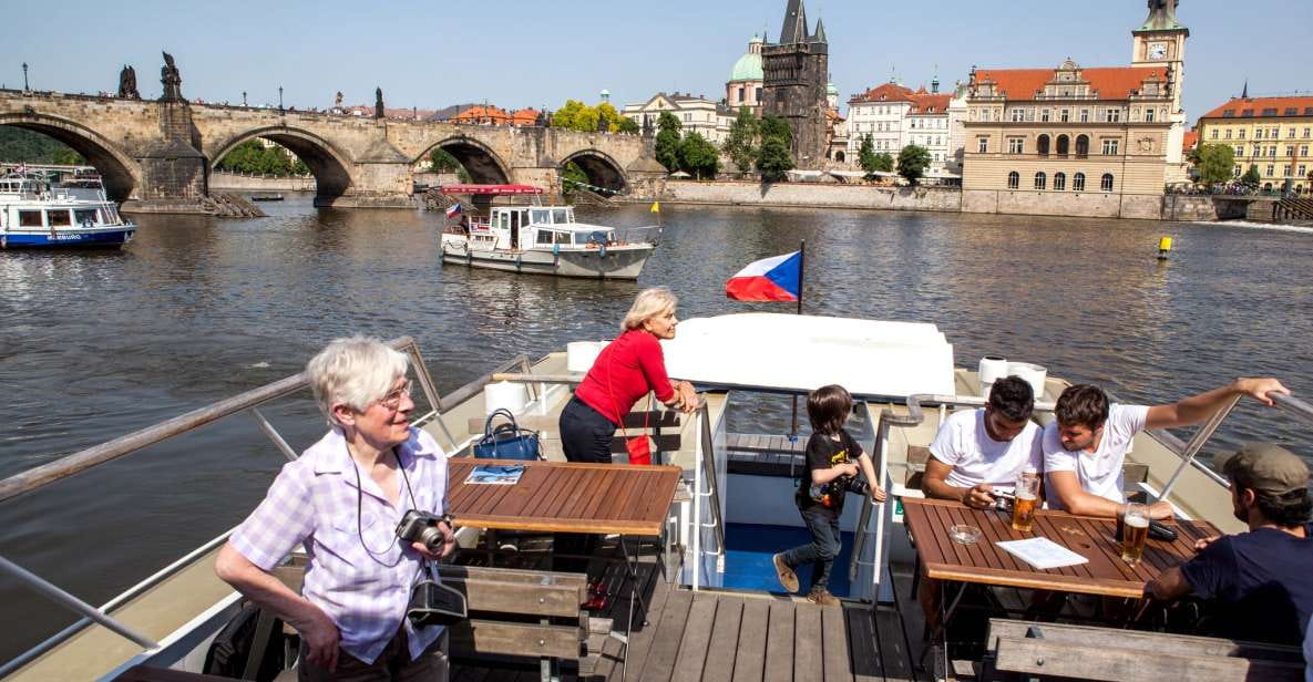 Prague Cruise: 1-Hour on the River Vltava - Highlights of the Experience