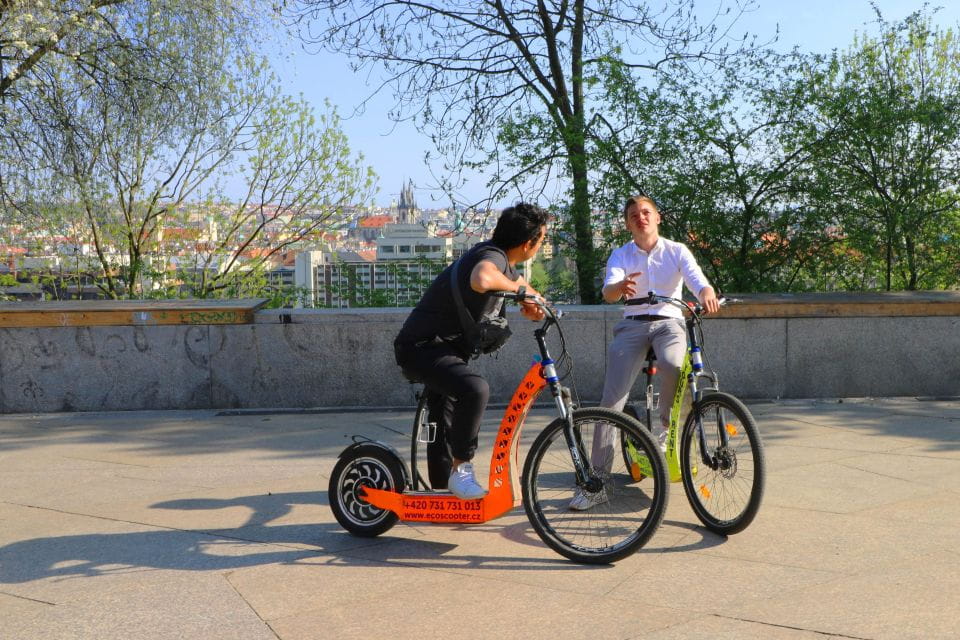 Prague: E-Bike/E-Scooter Viewpoint Tour - Booking and Contact