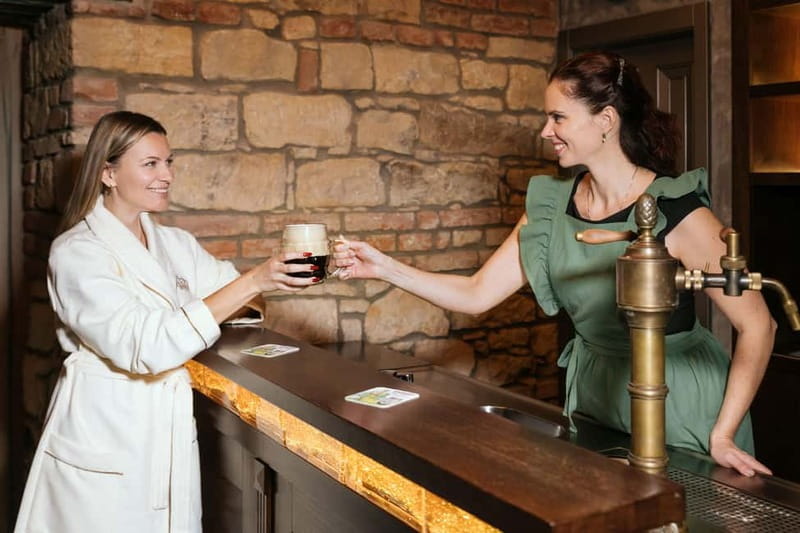 Prague: Lázn Pramen. Wine, Beer and Wellness SPA - The All-Inclusive, Relaxed Atmosphere