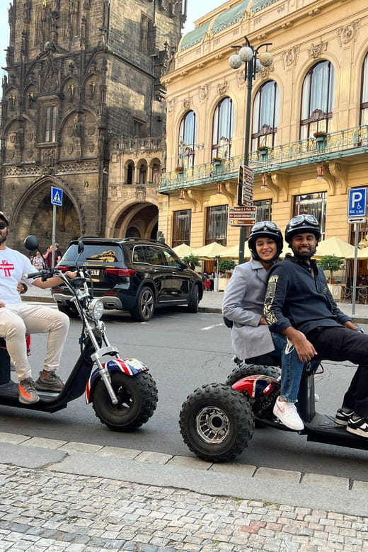 Prague Monastery & Panoramic Viewpoint Electric Trike Tour - Exploring Prague by Electric Trike: An Authentic and Fun Way to Discover
