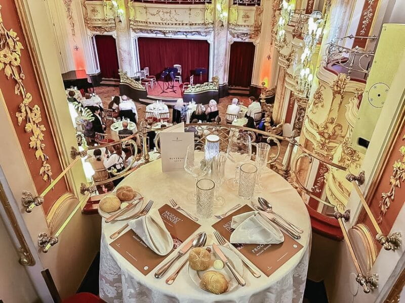 Prague: Mozart Ballroom Concert Ticket with 3-Course Dinner - Price and Logistics