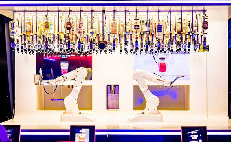 Prague: Robotic Bar Entry with a Drink Included - The Drink Selection and Whats Not Included