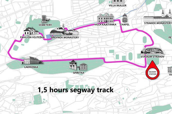 Prague Small-Group Segway Tour With Free Taxi Pick up & Drop off - Segway Options