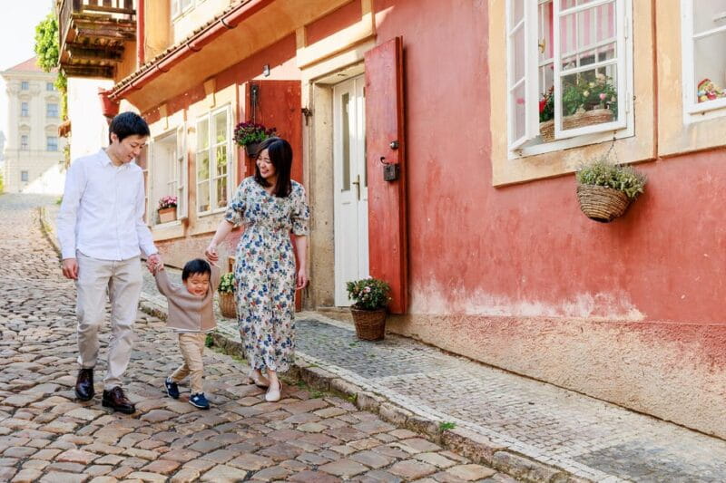 Prague Sunrise Photoshoot + Walking Tour - Walking Through Prague’s Timeless Landmarks