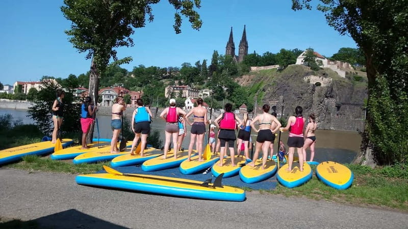 Prague: SUP Paddleboard Tour on the Vltava River - The Experience Itinerary in Detail