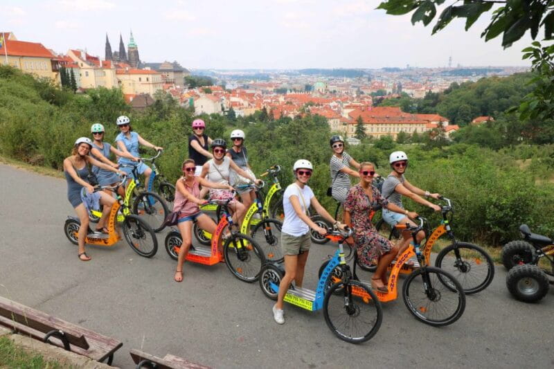 Prague: Tour by Electric Scooter or Cruiser eBike - An Authentic, Fun Way to See Pragues Highlights