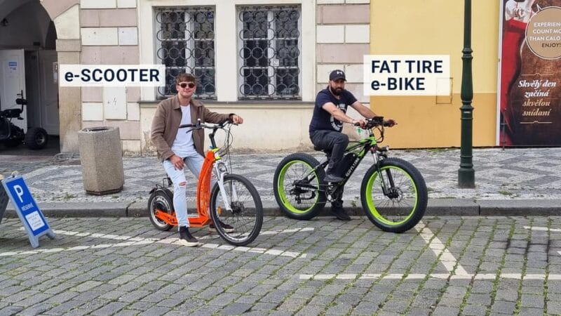 Prague: Tour by Electric Scooter or Cruiser eBike - FAQ