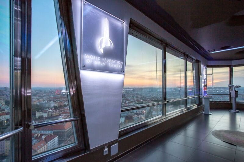 Prague TV Observatory Tower Audio Guide with Online Ticket - The Art and Sculptures: An Unusual Touch