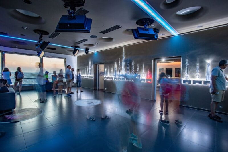 Prague TV Observatory Tower Audio Guide with Online Ticket - Food and Amenities: The Towers Bistro