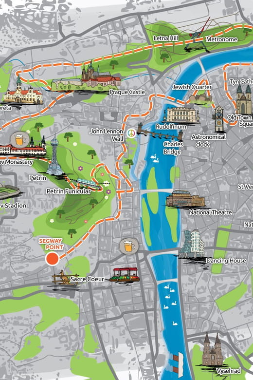 Prague Ultimate e-Scooter City Tour - A Day in the Life of the Prague Ultimate e-Scooter Tour