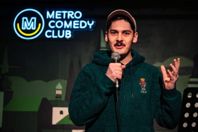 Prague: Wednesday Stand-Up Comedy in English - The Social Side: Bar Hangout and Sign-Ups