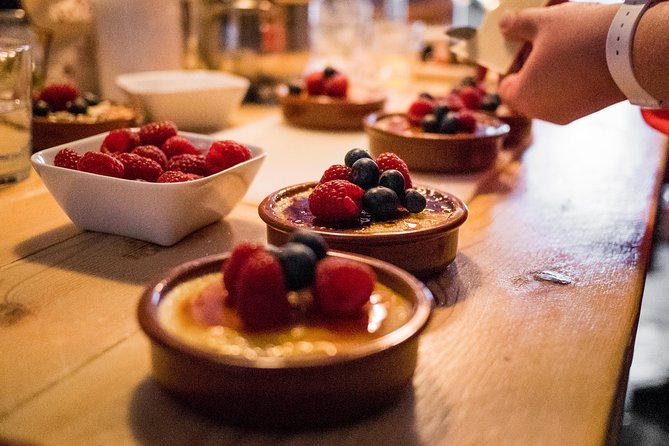 Premium Cooking Class, Full Menu With Paella and 10 Spanish Tapas - Beverage Offerings and Inclusions