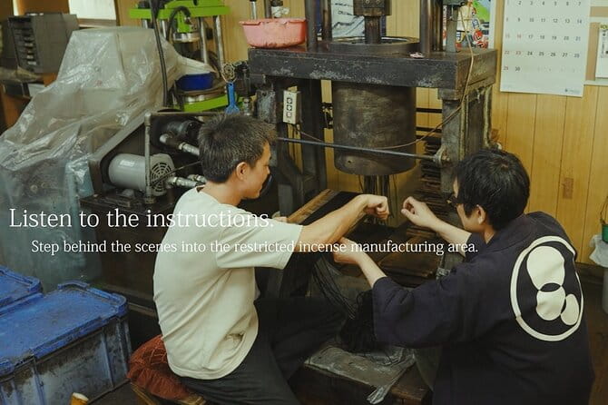 Premium Incense Artisan Experience.Hyogo Kobe Awaji Island Ei - Meeting Point and Directions