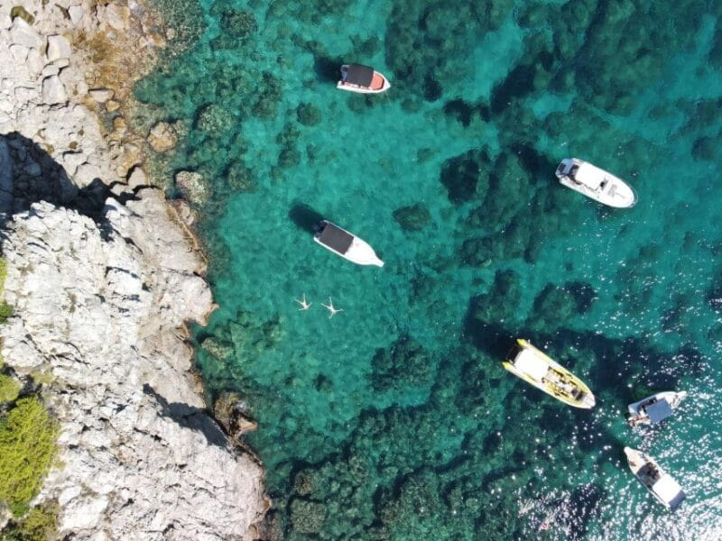 PREMIUM PRIVATE Blue Cave- tour with luxury speedboat - The Sandy Beach on Lopud Island