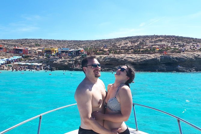 Private Boat, Blue Lagoon, Crystal Lagoon Comino, Gozo Malta Ultimate Highlights - Just The Basics