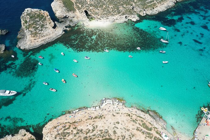 Private Boat, Blue Lagoon, Crystal Lagoon Comino, Gozo Malta Ultimate Highlights - Activities Included in the Tour