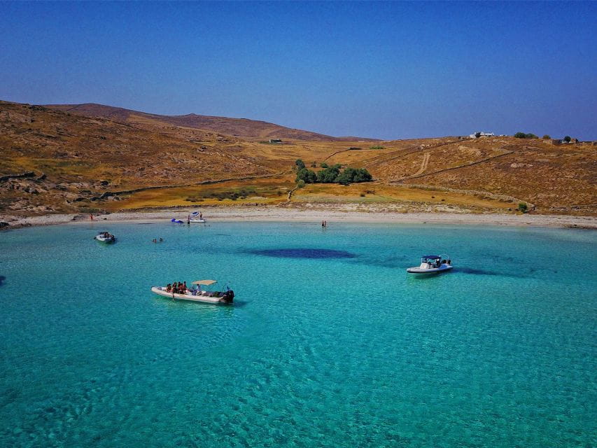 Private Boat Cruise to Delos and Rhenia Island - Mythological Significance