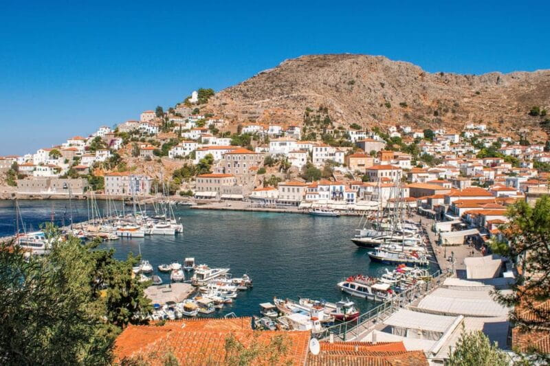 Private Boat Trip to Hydra and Poros Islands from Athens - Poros: A Lively Yet Quaint Island Experience
