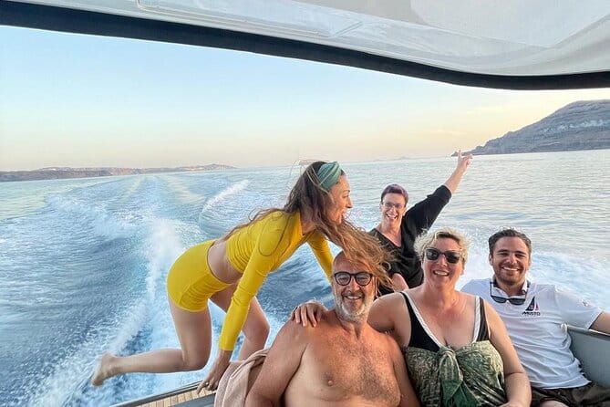 Private Caldera Cruise with Motor Yacht in Santorini - Key points / Takeaways