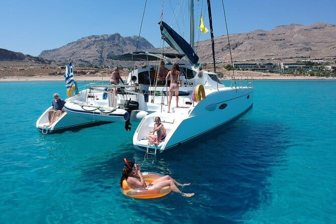 Private CATAMARAN daytrip - Lindos/ Rhodos with Lunch and drinks - A Complete Look at the Rhodes Catamaran Daytrip