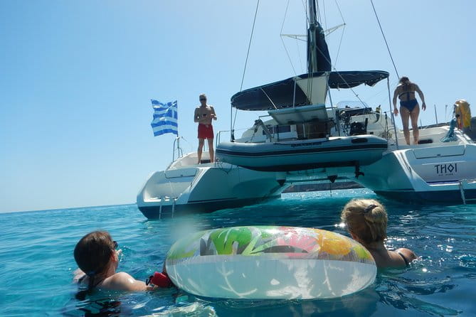 Private CATAMARAN daytrip - Lindos/ Rhodos with Lunch and drinks - What Makes This Experience Stand Out?