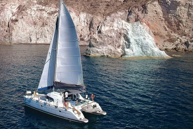 Private Cruise Sunset With Meal in Santorini - Private Tour Highlights