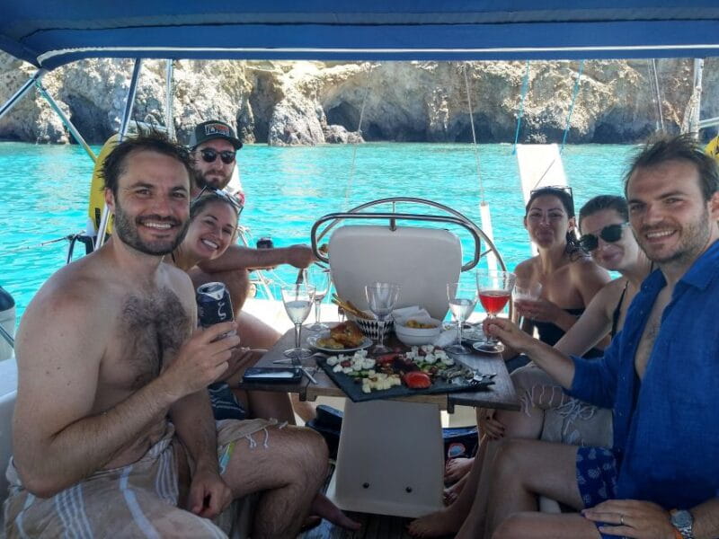 Private Daily Boat Tour to discover the highlights of Milos - Culinary Delights: Fresh Mediterranean Food & Wine