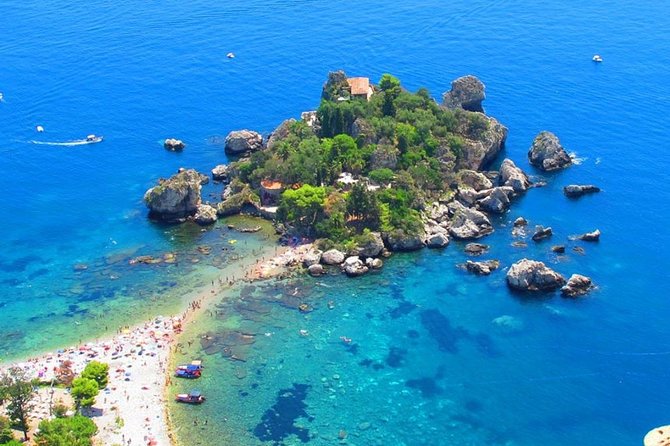 Private Etna & Taormina Tour, From Palermo Area & Cefalù - Visiting Taormina