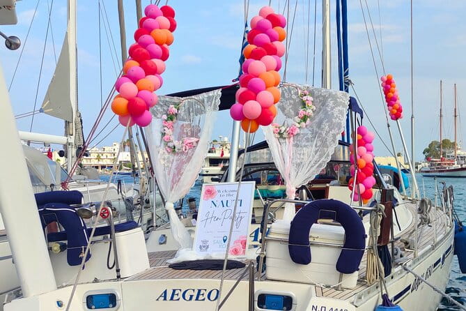 Private Full-Day Bridal Shower Hen Do Boat Cruise in Kos - Setting Sail on a Memorable Kos Bridal Shower