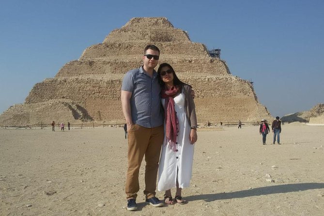 Private Full Day Tour to Giza Pyramids, Sphinx, Sakkara and Dahshour With Guided - Visiting Sakkara and Dahshour