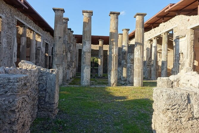 Private Full Day Tour to Pompeii and Amalfi Coast from Rome in Fast Train - Entering The Pompeii Archaeological Site