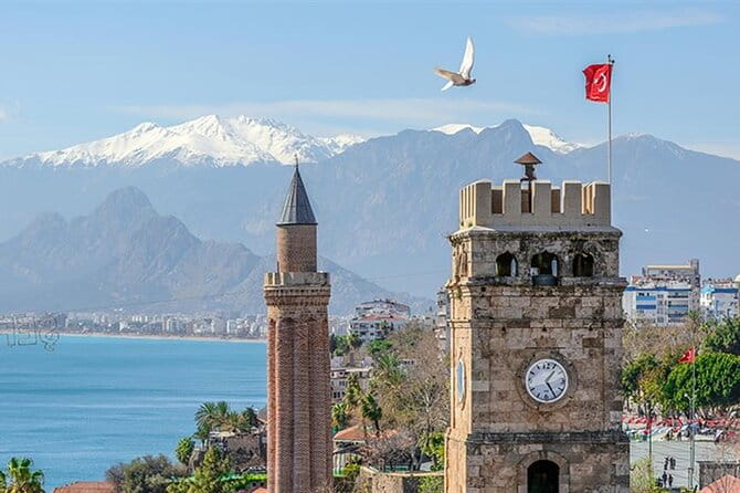 Private Guided Antalya City Tour - Heritage and Views at HIdIrlIk Kulesi and Hadrian’s Gate