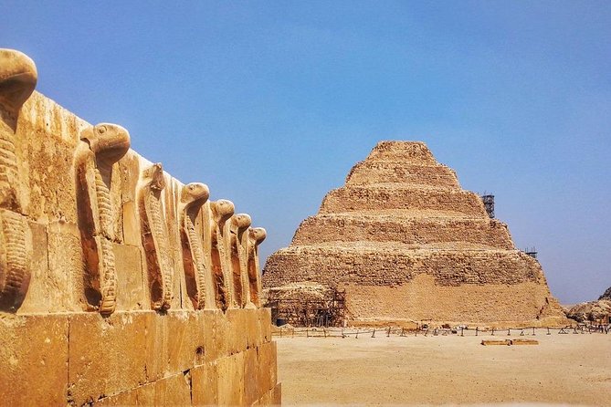 Private Guided Tour to Giza Pyramids, Sphinx, Saqqara and Dahshur + Lunch - Inclusions