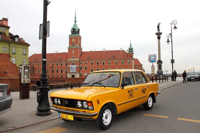 Private Historical Tour of Warsaw by a Retro Fiat with Pickup - A Look at the Itinerary: What to Expect