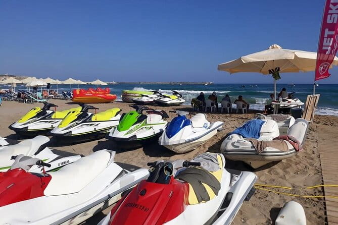 Private Jet Ski Activity on the Beach at Rethymno - Key Points
