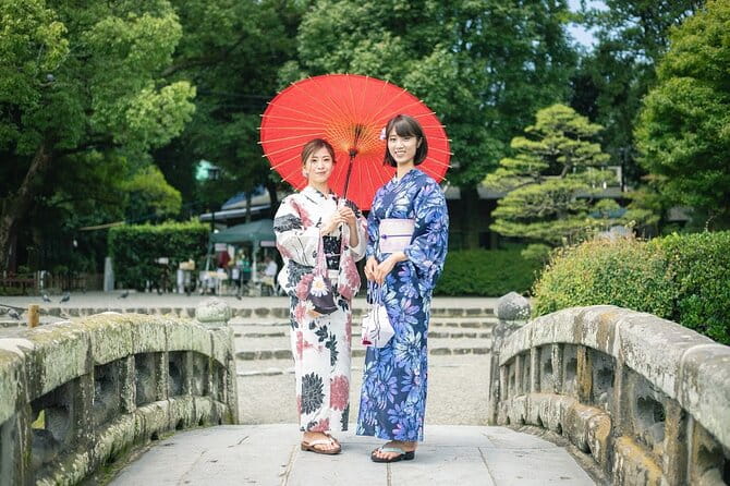 Private Kimono Experience With Suizenji Park Admission Ticket - Key Points