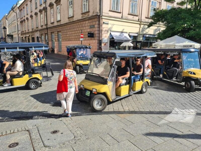 Private Krakow Old Town golf cart tour with audio-guide - Key points / Takeaways