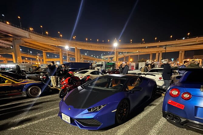 Private Lamborghini Tour in Tokyo,Daikoku PA JDM - Key Points