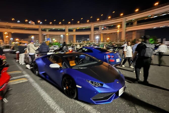 Private Lamborghini Tour in Tokyo,Daikoku PA JDM - Transportation and Pickup Details