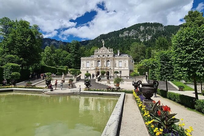 Private Linderhof Castle, Entry-Ticket - optional Toboggan Run - Entering the Enchanting World of Linderhof Castle
