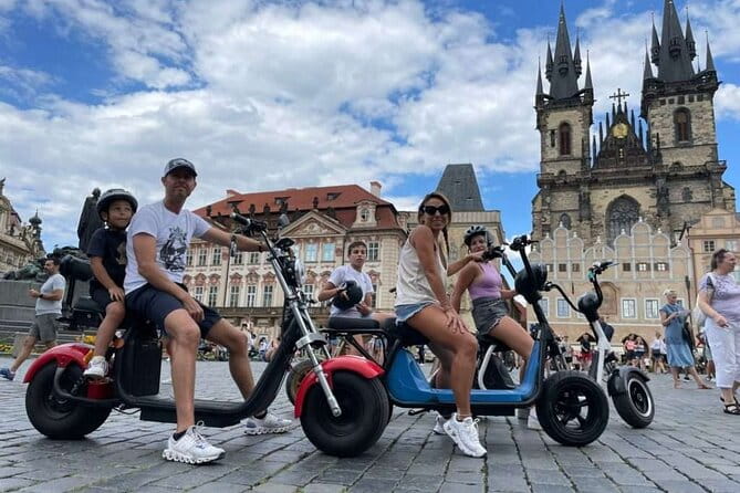 Private live-guided E-Scooter TOURS around Prague - A Deep Dive into the Prague E-Scooter Experience
